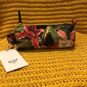 NWT Herschel Jungle Pencil/Makeup Case